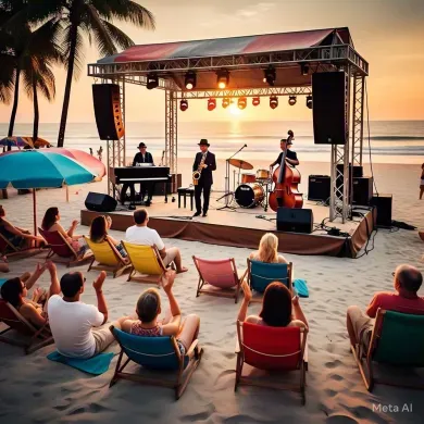 Konser Jazz Asik di Ancol